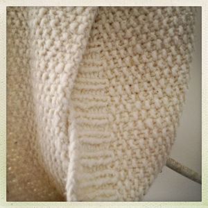 It's a knitted circle...